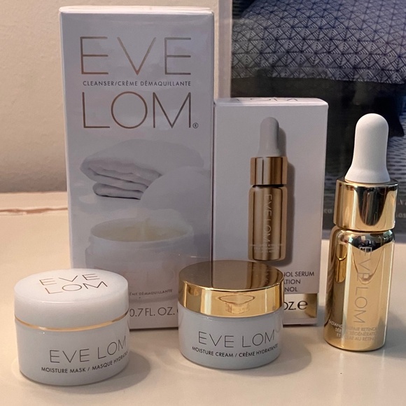 Eve Lom Radiance Repair Retinol Serum Cleanser Moisture Mask & Cream $11… - Picture 1 of 1